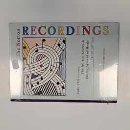 The Norton Scores & The Enjoyment of Music Volume 1 Gregorian chant to Beethoven