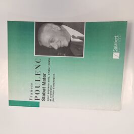 Stabat Mater pour Soprano Solo, Choeur Mixte et Orchestre Full Score