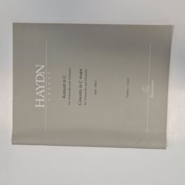 Concerto in C Major for Violoncello and Orchestra Score