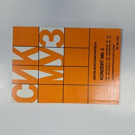 Konzert Nr. 2 for Violoncello and Orchestra Op. 126