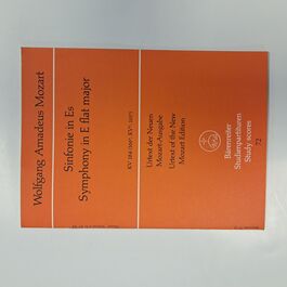 Symphony in E flat major KV 184