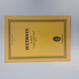 Quartet for 2 Violins, Viola and Violoncello C Minor Op. 131