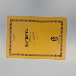 2 Romances for Violin and Orchestra G Major Op. 40 and F Major Op. 50