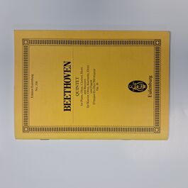 Quintet for Piano, Oboe, Clarinet, Horn Eb Major Op. 16