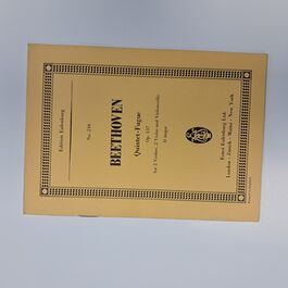 Quintet-Fugue Op. 137 for 2 Violins, 2 Violas and Violoncello D Major