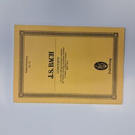 Concerto for Violin, Sings and Basso Continuo A minor BWV 1041