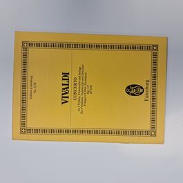 Concerto for 4 Violins, Violoncello and Strings F Major Op. 3/7 (P 249)