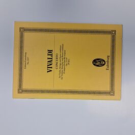 Concerto for Violin, Strings and Basso Continuo D Major Op. 35/19 (P 165)