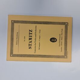 Concerto for Violin and Orchestra Sol Majeur