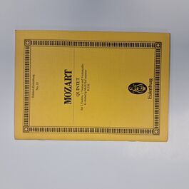 Quintet for 2 violins, 2 Violas and Violoncello G minor K 516