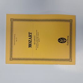 Quartet for 2 Violins, Viola and Violoncello D Major K 575