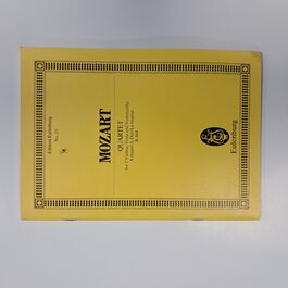 Quartet for 2 Violins, Viola and Violoncello A Major K 464