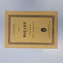 Violin Concerto Bb Major Kv 207