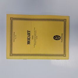 Trio for Piano, Clarinet (or Violin) and Viola Eb Major K 498