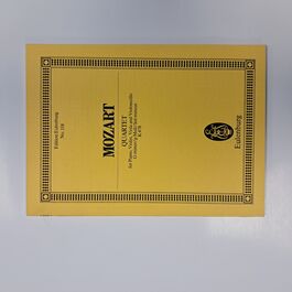 Quartet for Piano, Violin, Viola and Violoncello G minor K 478