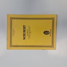 Quartet 2 Violins, Viola and Violoncello Eb Major D 87