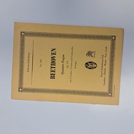 Quintet-Fugue Op. 137 for 2 Violins, 2 Violas and Violoncello D Major