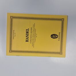 Concerto Grosso for Flute or Oboe, Strings and Basso continuo G Major Op. 3/3