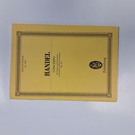 Concerto for Organ and Orchestra G minor Op. 4/1