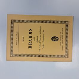 Quintet Op. 88 for 2 Violins, 2 Violas and Violoncello F Major