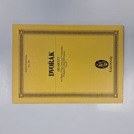 Quartet for Piano, Violin, Viola and Violoncello Eb Major Op. 87