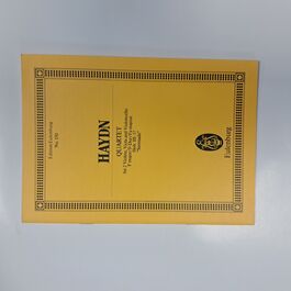 Quartet for 2 Violins, Viola and Violoncello F Major Hob. III: 17 “Serenade”