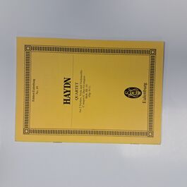 Quartet for 2 Violins, Viola and Violoncello C Major Hob. III: 9 (Op. 9/1)