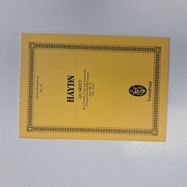 Quartet for 2 Violins, Viola and Violoncello Eb Major Hob. III: 38 (Op. 33/2)