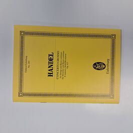 Concerto Grosso for Strings and Basso Continuo E minor Op. 6/3