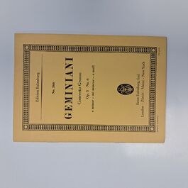 Concerto Grosso Op. 3 No. 6 E minor