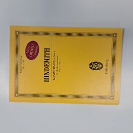 Kammermusik Nr. 1 for Solo Instruments Opus 24 No. 1