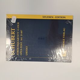 Streichquartett G-Dur Opus Post. 161 D887 Urtext