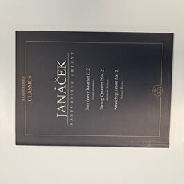 String Quartet No. 2 “Intimate Letters” Urtext