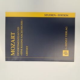 Divertimento KV 525 Eine Kleine Nachtmusik Urtext