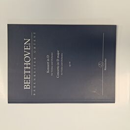 Concerto in D Major for violin and Orchestra Op. 61