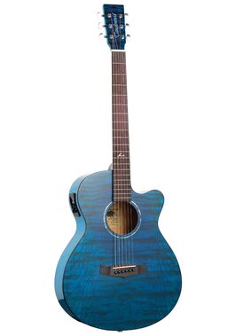 Guitarra Acústica Tanglewood Azure Super Folk Azul