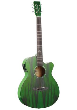 Guitarra Acústica Tanglewood Azure Super Folk Verde