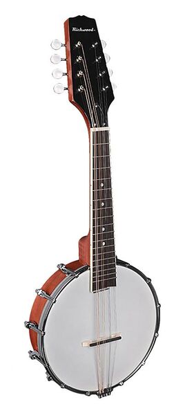 Banjo Mandolina Richwood Fondo Abierto 12t