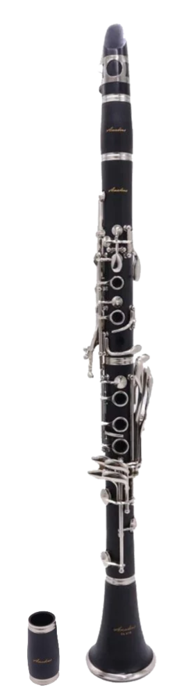Clarineto 17 Chiavi Corpo Ebanite