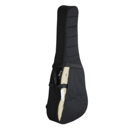 Funda Guitarra Clasica 20mm Pe Mochila Negro Beis