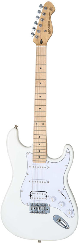 Guitarra Electrica Mooer Cuerpo Macizo Msc11 Pro Polar White