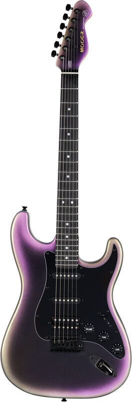 Guitarra Electrica Mooer Cuerpo Macizo Msc18 Pro Dark Aurora