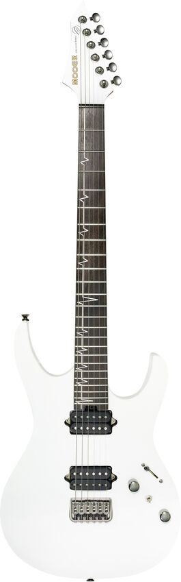 Guitarra Electrica Mooer Cuerpo Macizo Mmt100 Pearl White