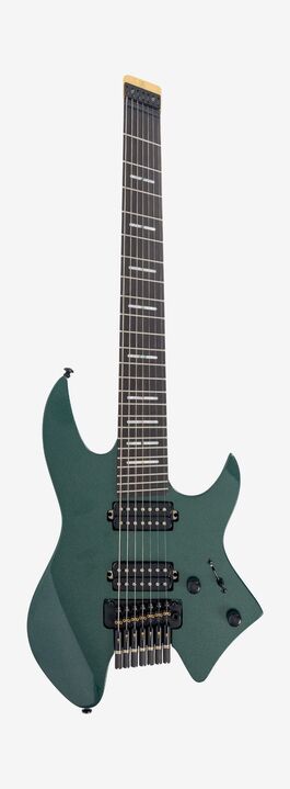 Guitarra Eléctrica de +7 Cuerdas Sire Guitars X6 Headless 7 Mgr Metallic Green