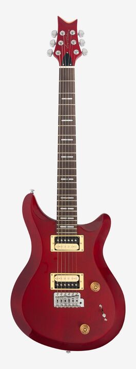 Guitarra Eléctrica Double Cut Sire Guitars Q3 Vintage Cherry