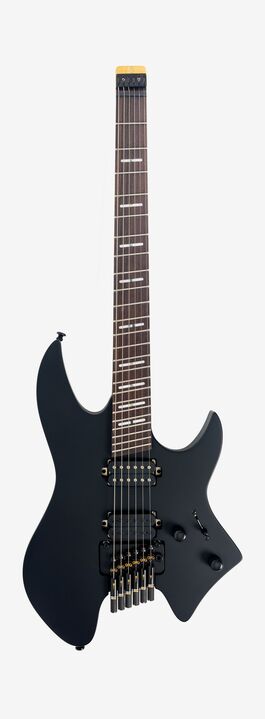 Guitarra Eléctrica Metal Sire Guitars X6 Headless 6 Black Satin