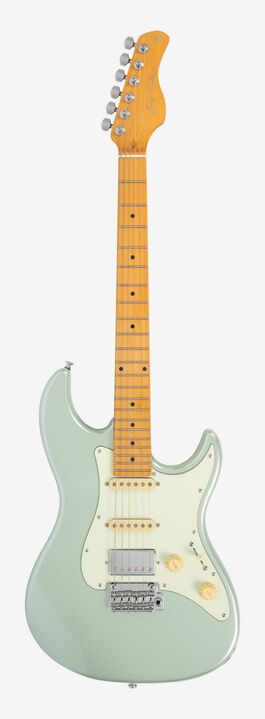 Guitarra Eléctrica St Sire Guitars S5 Hss Sgm Surf Green Metallic