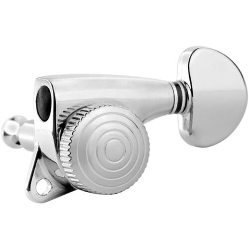 Clavijero Acustica/Eléctrica Luthier J334CX-D7 Cromado 3+3 Clavijero Acustica/Eléctrica Luthier J334CX-D7 Cromado 3+3