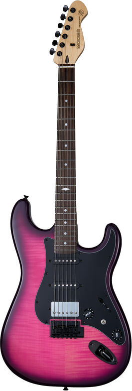 Guitarra Electrica Cuerpo Macizo Mooer Msc31 Pro Purple Burst