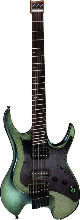 Guitarra Electrica Con Usb/Midi Integrado Mooer Gtrs W900 Aurora Green